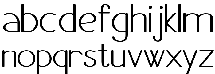 Danae Font LOWERCASE