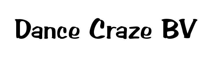 Dance Craze BV 字体
