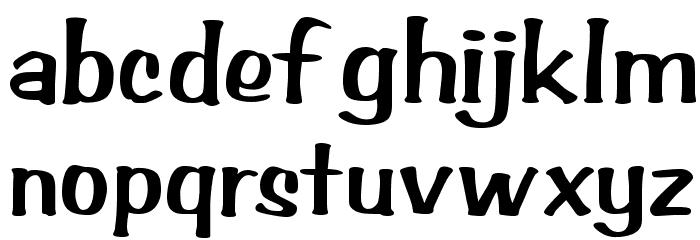Dance Craze BV Font LOWERCASE