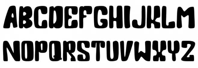 Dance Kitty Font UPPERCASE