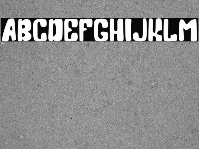 Dance Kitty Caratteri examples