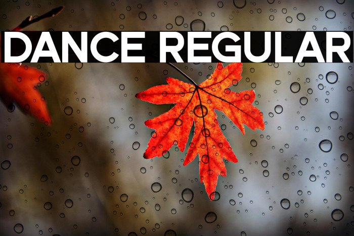 Dance Regular Example 1