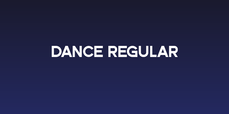 Dance Regular Social Header