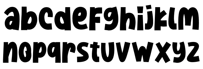 Dance Today Font LOWERCASE