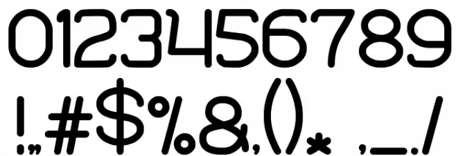 Dance fever Font OTHER CHARS