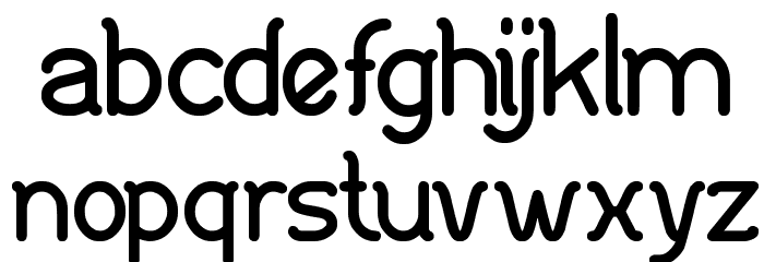 Dance fever Font LOWERCASE