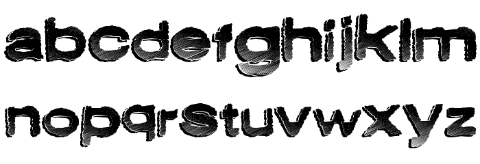 DanceAway Font LOWERCASE