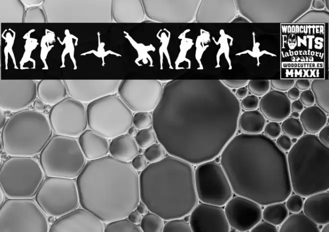 Dance,Dance! Font examples