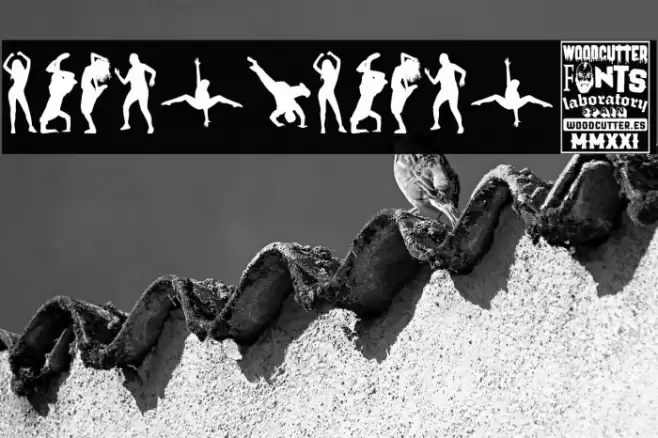 Dance,Dance! Font examples