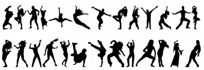Dance,Dance! Caratteri MINUSCOLO