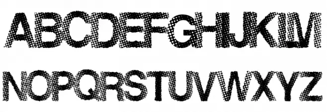 DanceLights Schriftart Groß