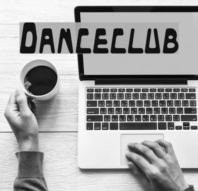Danceclub Font examples