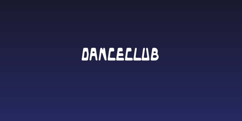 Danceclub Social Header