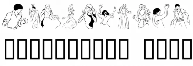 Dancer In The Dark III Font OTHER CHARS