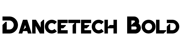 Dancetech Bold  नि: शुल्क फ़ॉन्ट्स डाउनलोड