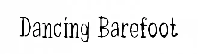 Dancing Barefoot  免费字体下载