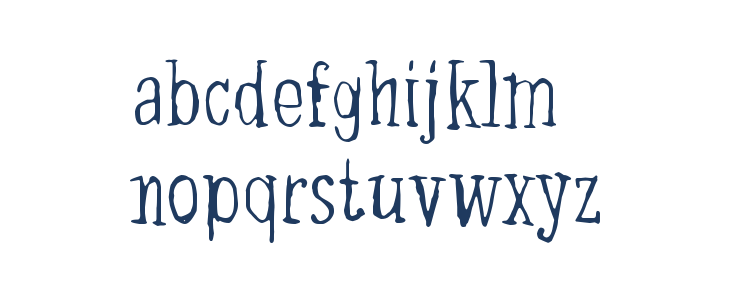 Dancing Barefoot Lowercase