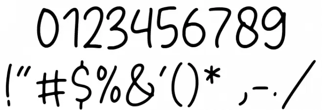 Dancing Brothers Font Alte caractere