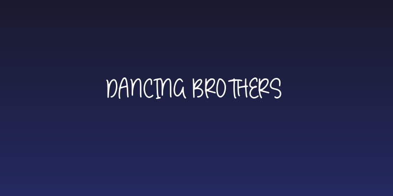 Dancing Brothers Social Header