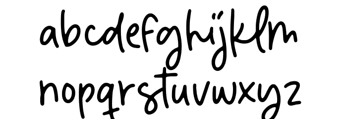 Dancing Brothers Font LOWERCASE