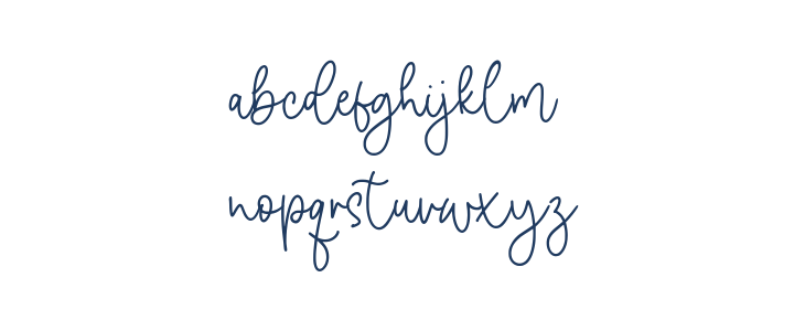 Dancing Candy Lowercase