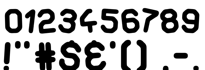 Dancing Days Font OTHER CHARS