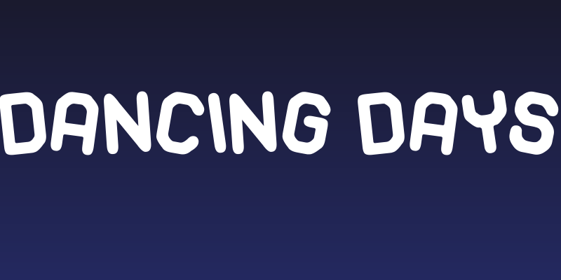 Dancing Days Social Header