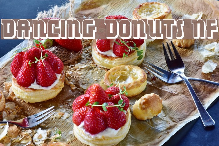 Dancing Donuts NF Polices examples