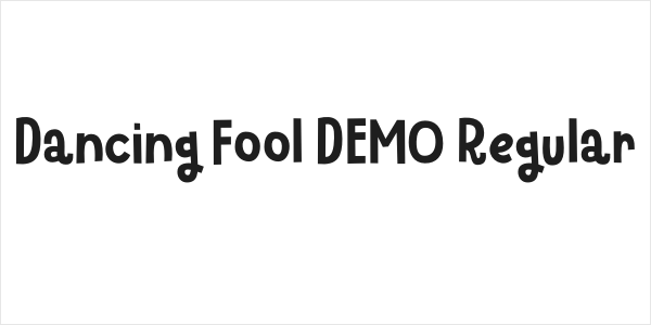 Dancing Fool DEMO Regular Logo
