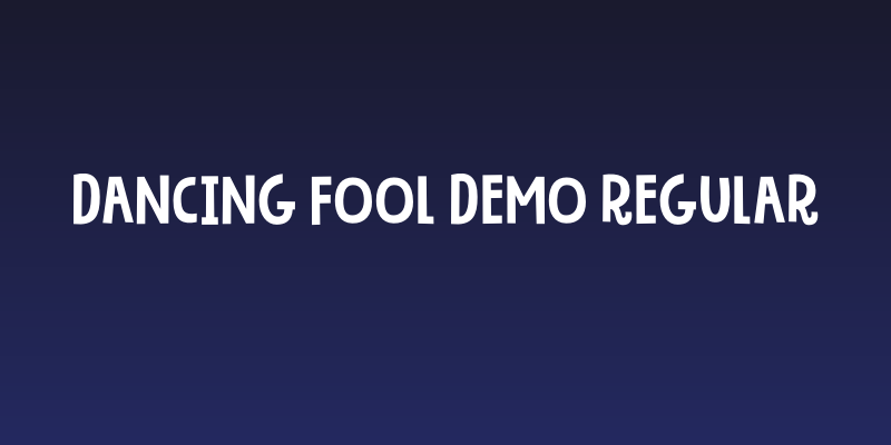 Dancing Fool DEMO Regular Social Header