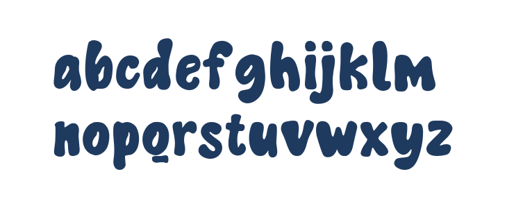 Dancing Ghost Lowercase