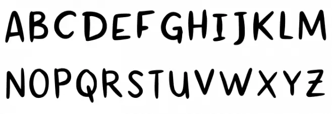 Dancing In September Regular Polices MAJUSCULES