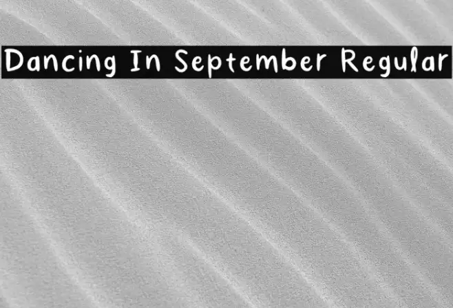 Dancing In September Regular Polices examples