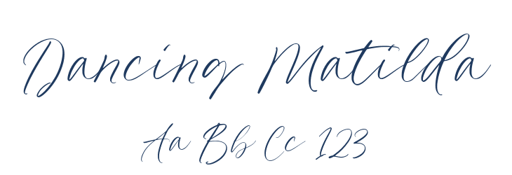 Dancing Matilda Font Preview