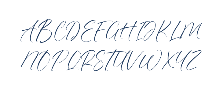 Dancing Matilda Uppercase
