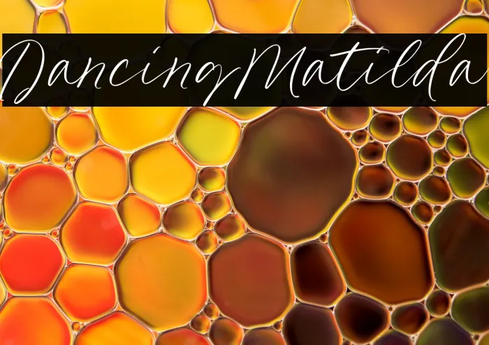 Dancing Matilda Example 3