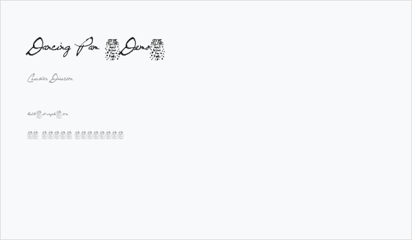 Dancing Pam [Demo] Business Card