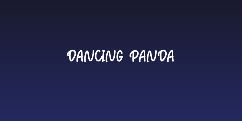 Dancing Panda Social Header
