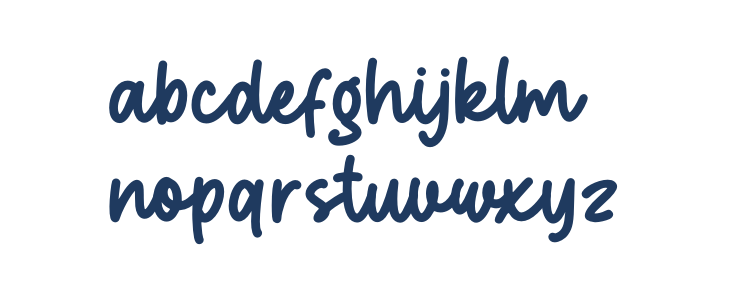 Dancing Panda Lowercase