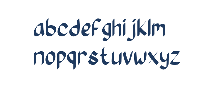 Dancing Queen Lowercase