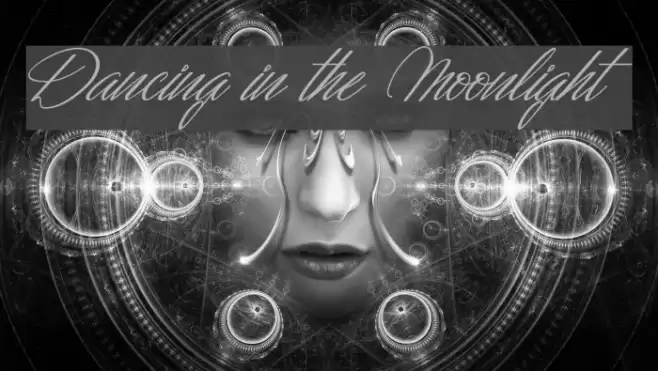 Dancing in the Moonlight Font examples