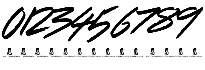 Dancing on the Beach Font OTHER CHARS