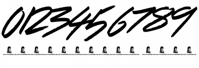 Dancing on the Beach Font OTHER CHARS