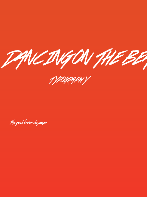 Dancing on the Beach Poster