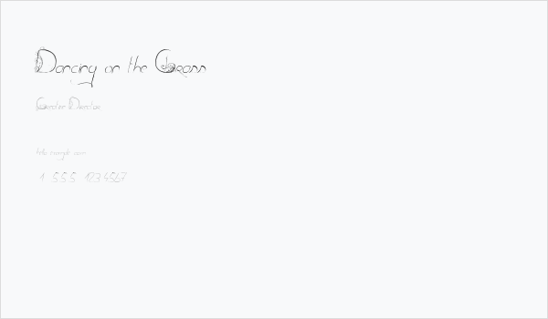 Dancing on the Grass Business Card