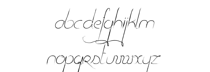 Dancing on the Grass Font LOWERCASE