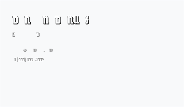 DancingDonuts Business Card