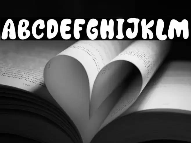 DancingGhostRegular Caratteri examples