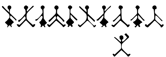 DancingMen Font OTHER CHARS