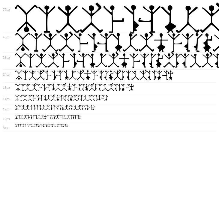 DancingMen Waterfall